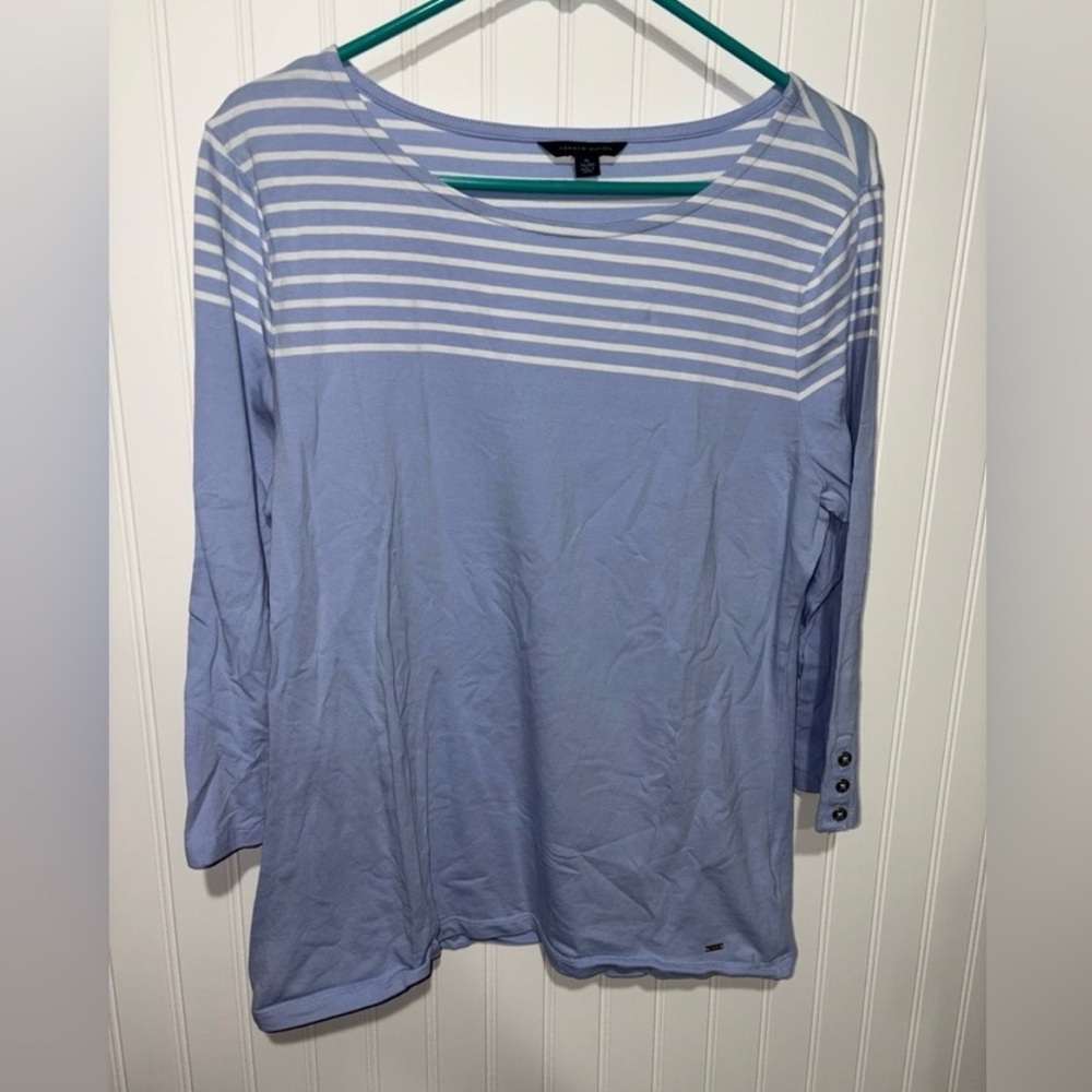 Tommy Hilfiger Striped Blouse| Size XL